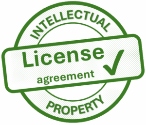 Intellectual Property License Agreement stamp